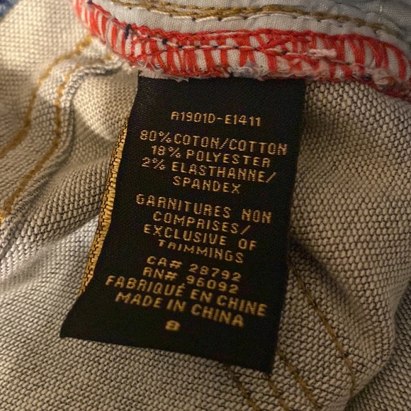 NWT Renuar Women's Size 8 Stretchy Pull On Blue Jeans 27" Inseam - Picture 8 of 9